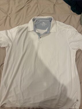 Tommy Bahama Southern Tide Men’s White Polo Shirt